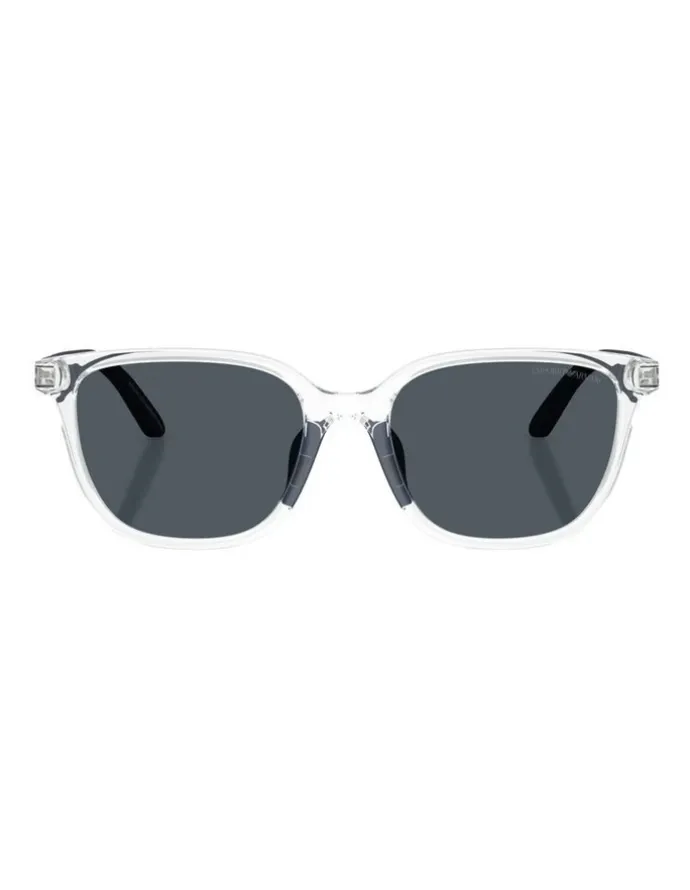 Emporio Armani Injected Sunglasses in Transparent