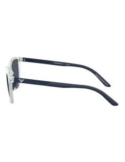 Emporio Armani Injected Sunglasses in Transparent