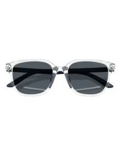 Emporio Armani Injected Sunglasses in Transparent