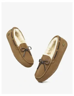 Ever AU Miracle Moccasin Loafers in Chestnut