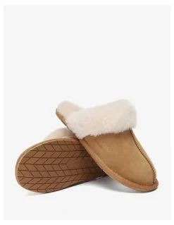 Ever AU Rosa Slipper Suede in Chestnut