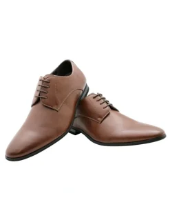 Ferrari Formalwear Pisa Dress Shoes in Tan
