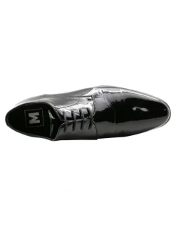 Ferrari Formalwear Pisa Patent Dress Shoe in Black