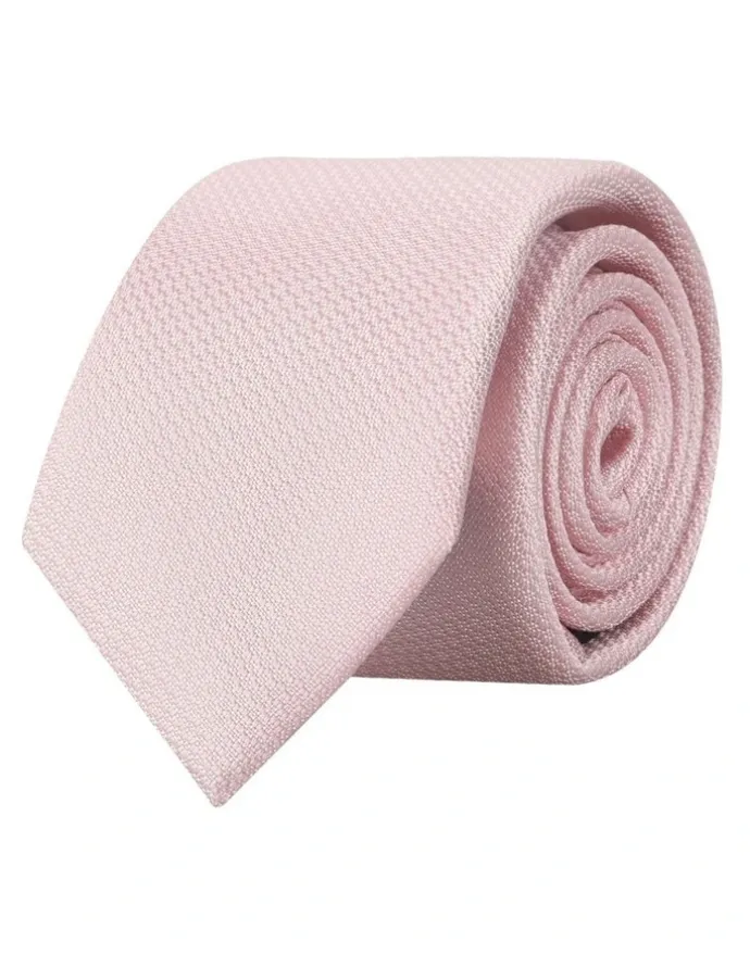 Ferrari Formalwear Zenetti Tie & Hank Set in Blush