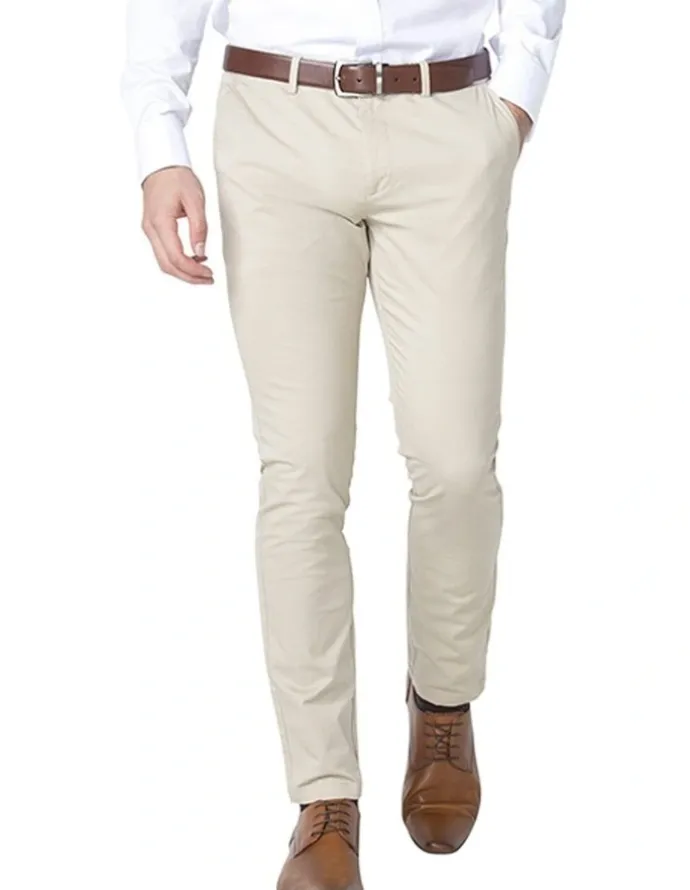 Ferrari Formalwear Daniel Hechter Chino in Sand