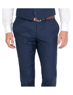 Ferrari Formalwear Tailored Fit Trouser in Navy