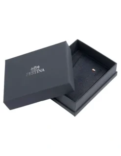 Festina Chronobike Leather Card Holder in Navy