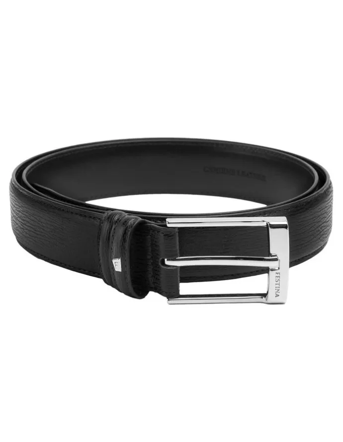 Festina Festina Leather Belt Chronobike Black 90cm