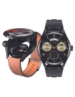 Fit Smart Momentum Audio Smart Watch in Black