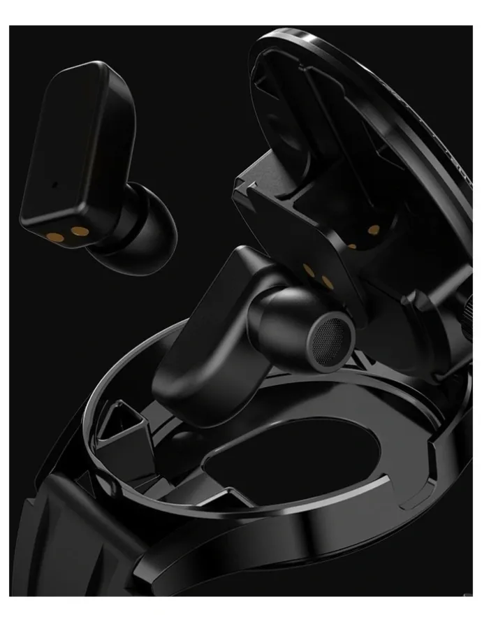 Fit Smart Momentum Audio Smart Watch in Black