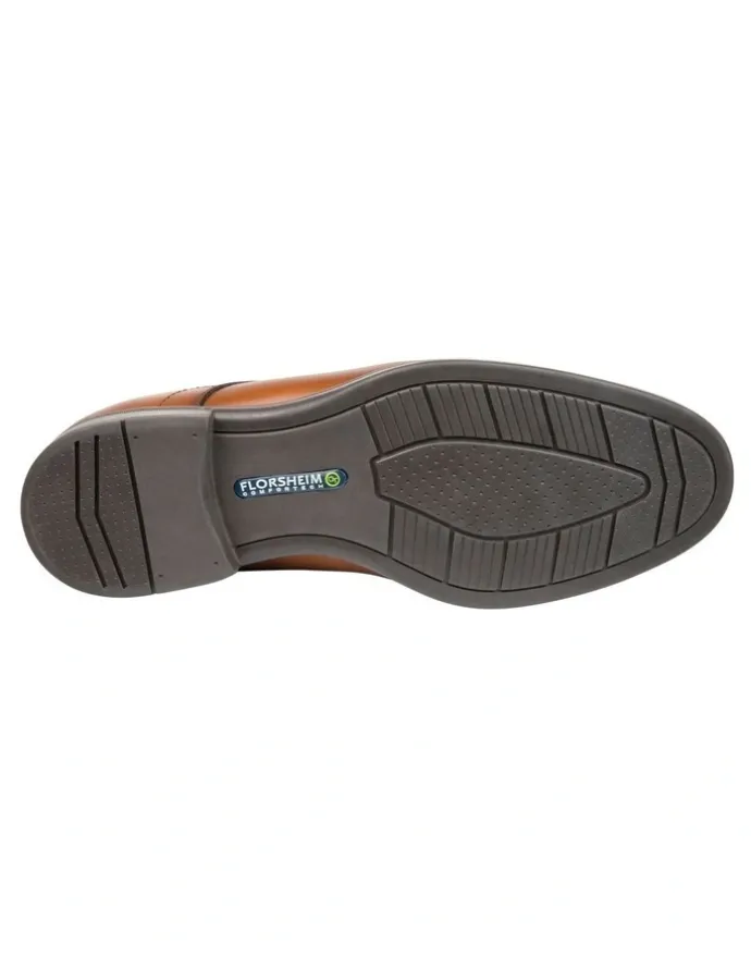 Florsheim Brookfield Wide Width Dress Shoes in Tan
