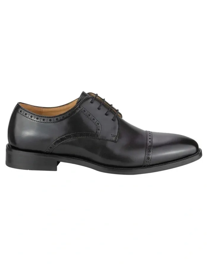 Florsheim Chadwick Cap Toe Derby Shoe in Black
