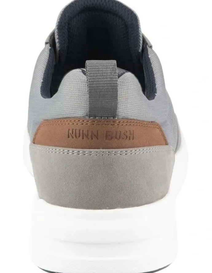 Florsheim City Rally Knit Lace To Toe Sneaker in Grey