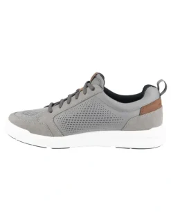 Florsheim City Rally Knit Lace To Toe Sneaker in Grey