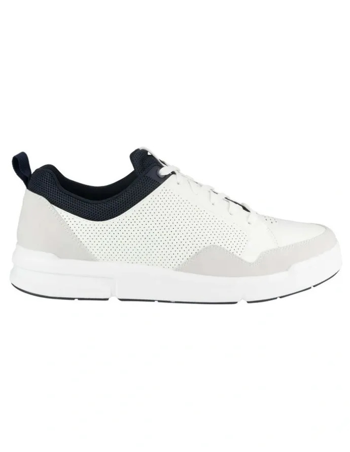 Florsheim City Rally Lace To Toe Sneaker in White