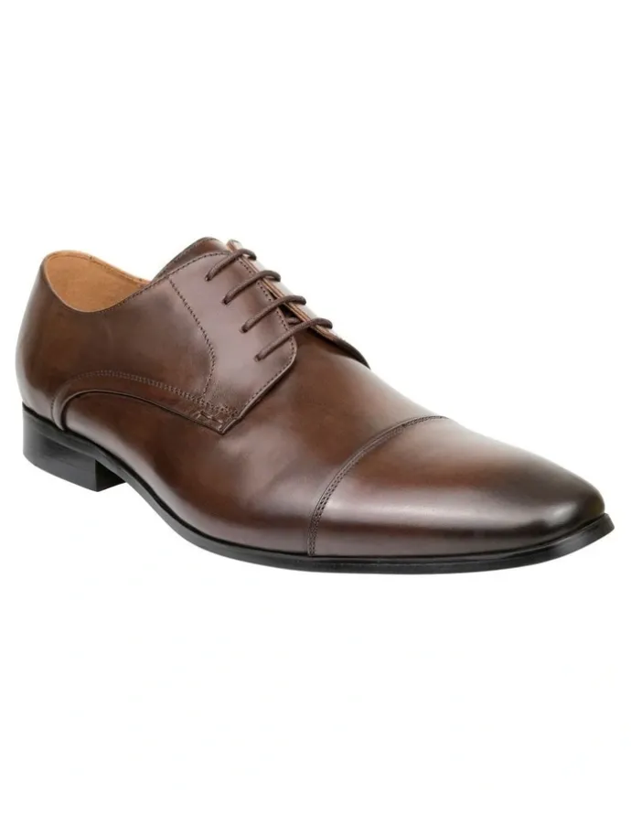 Florsheim Clayton Cap Toe Dress Shoes in Brown