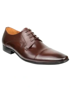 Florsheim Copenhagen Cap Toe Derby Shoes in Brown