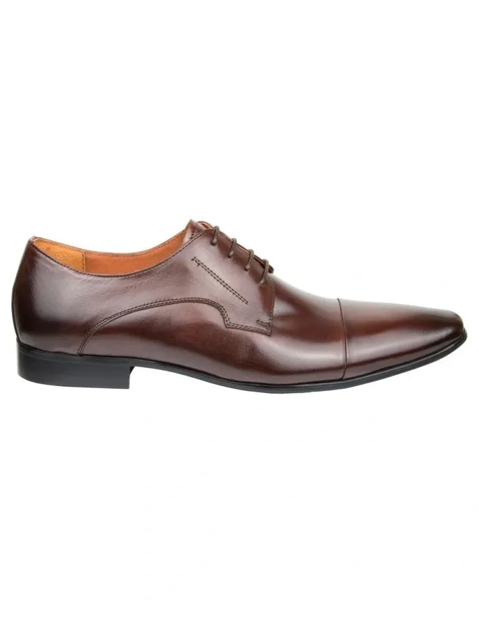 Florsheim Copenhagen Cap Toe Derby Shoes in Brown