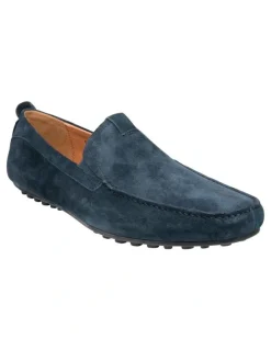 Florsheim Corona Driver Shoe in Dark Navy