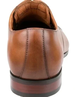 Florsheim Cross Cap Toe Derby Shoes in Tan