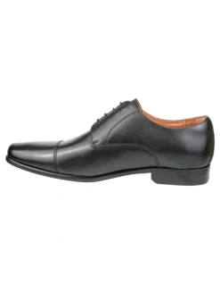Florsheim Cross Cap Toe Derby Shoes in Black