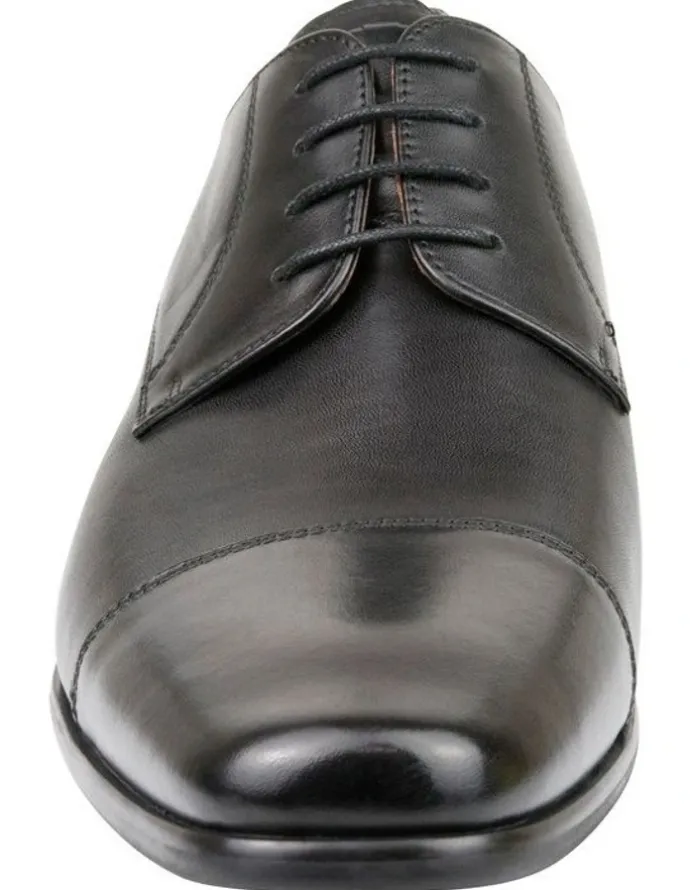 Florsheim Cross Cap Toe Derby Shoes in Black