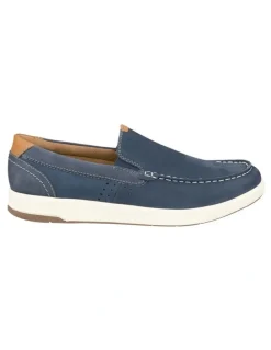 Florsheim Crossover Moc Toe Slip On Shoes in Navy