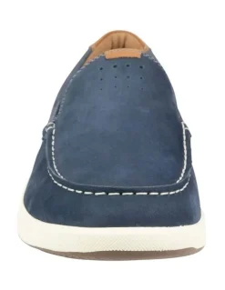 Florsheim Crossover Moc Toe Slip On Shoes in Navy