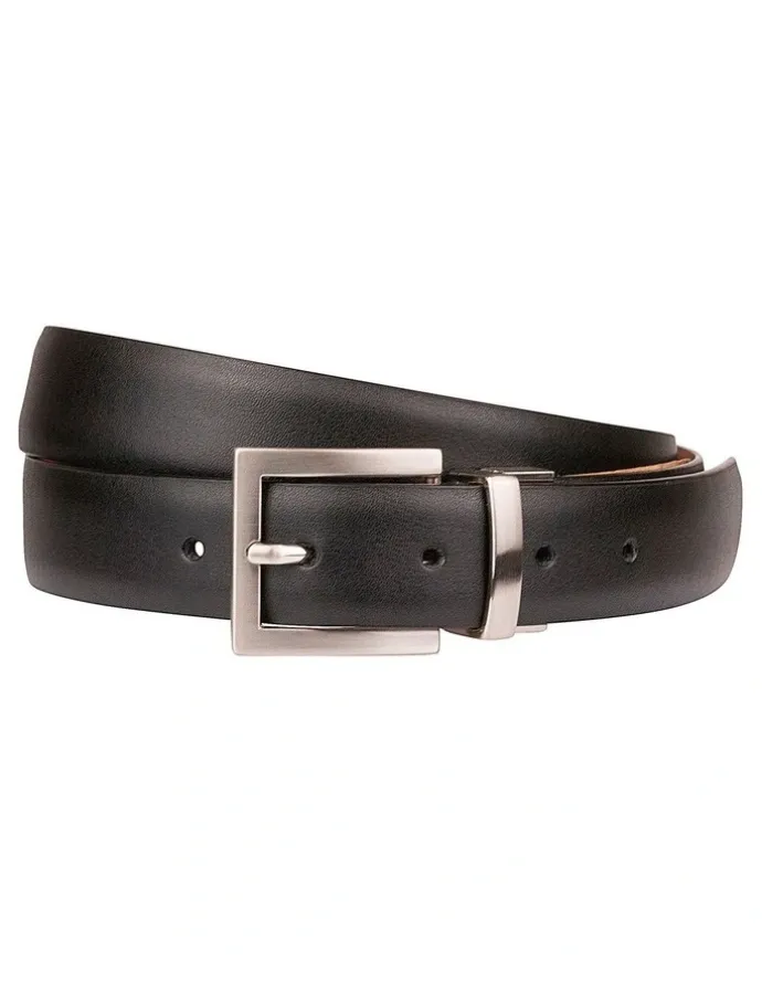 Florsheim Dominic Reversible Leather Belt in Black/Tan