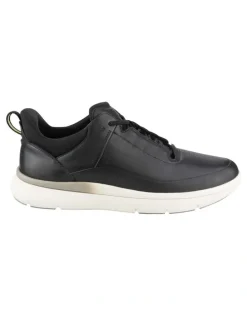 Florsheim Fortress Perf Toe Elastic Sneaker in Black