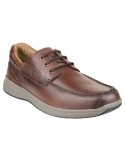 Florsheim Great Lakes Moc Toe Derby Shoe in Brown