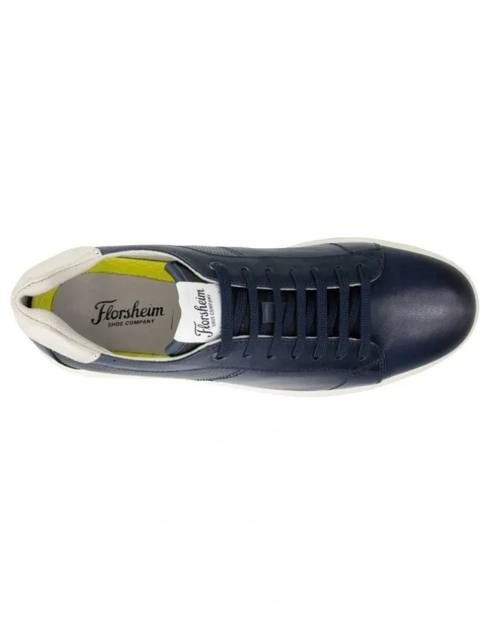 Florsheim Heist Lace To Toe Sneaker in Navy