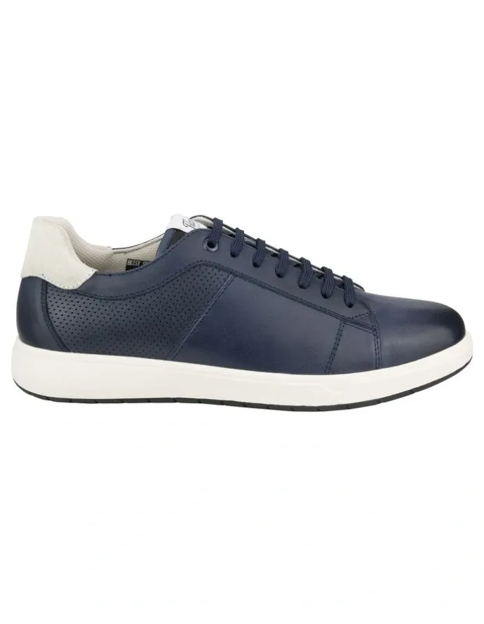 Florsheim Heist Lace To Toe Sneaker in Navy