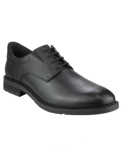 Florsheim Icon EZ Plain Toe Derby Shoes in Black