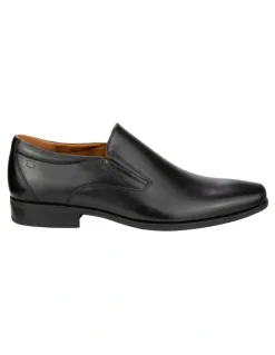 Florsheim Jackson Slip-on Leather Shoe in Black