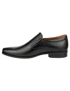 Florsheim Jackson Slip-on Leather Shoe in Black