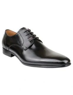 Florsheim Kabul Plain Toe Derby Shoes in Black