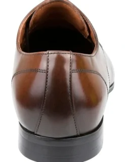 Florsheim Kabul Plain Toe Derby Shoes in Brown