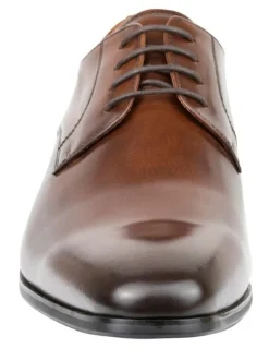Florsheim Kabul Plain Toe Derby Shoes in Brown