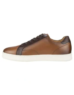 Florsheim Monopoli Lace To Toe Sneaker in Tan