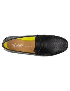 Florsheim Motor Moc Toe Perf Venetian Driver Shoes in Black