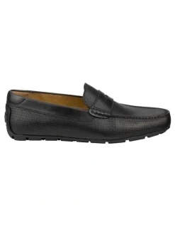Florsheim Motor Moc Toe Perf Venetian Driver Shoes in Black