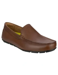 Florsheim Motor Moc Toe Venetian Driver Shoes in Tan