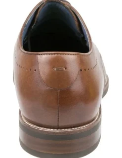 Florsheim Nimbus Plain Toe Derby Wide Width Shoes in Tan