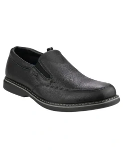 Florsheim Otto Moc Toe Slip On Shoes in Black