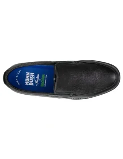Florsheim Otto Moc Toe Slip On Shoes in Black