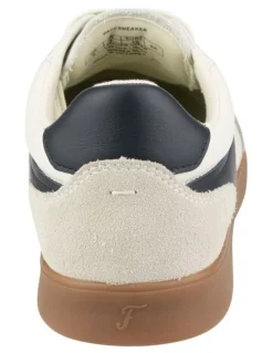 Florsheim Pace T-Toe Lace Up Sneaker in Bone