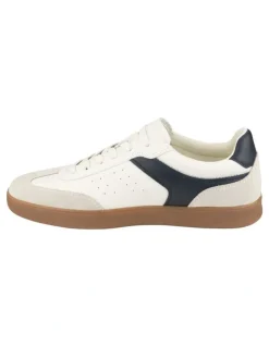 Florsheim Pace T-Toe Lace Up Sneaker in Bone