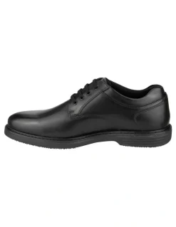 Florsheim Raptor Plain Toe Derby Shoes in Black
