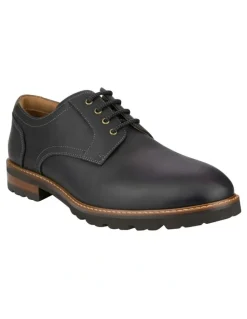 Florsheim Renegade Plain Toe Derby in Black
